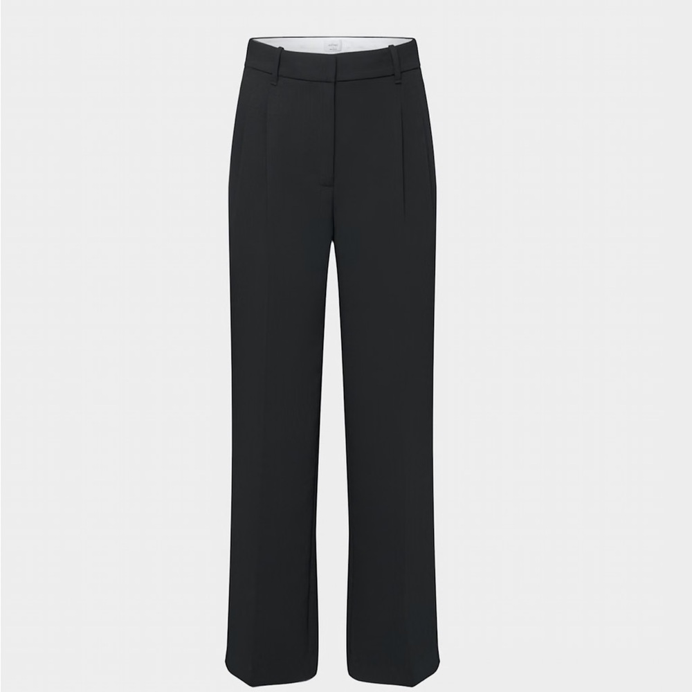 Aritzia Wilfred effortless pant Black Wide Leg Pants
